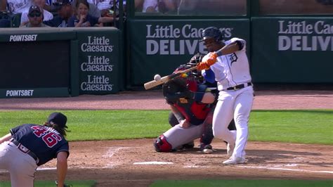 Andy Ibáñez crushes a solo home run to left field 06 14 2023