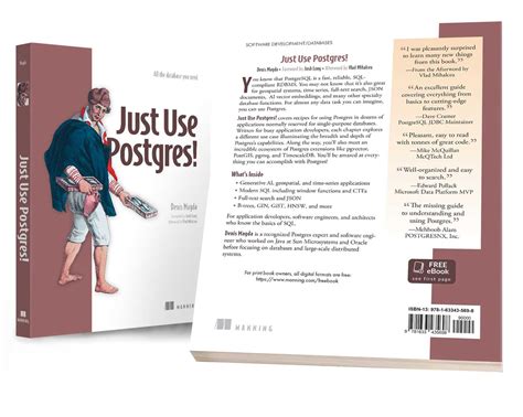 postgres book  denis magda official publisher page