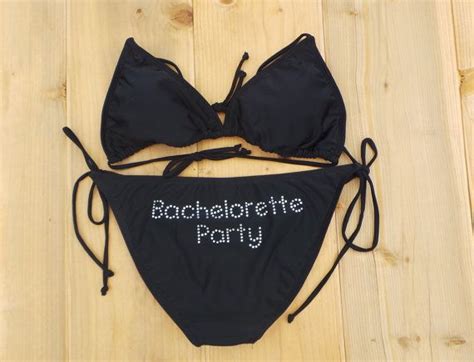 Bachelorette Party Bikini Set Honeymoon Bridal By JMTboutique