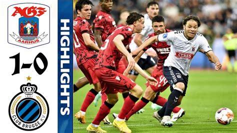 Agf Rhus Vs Club Brugge Highlights Europa Conference League