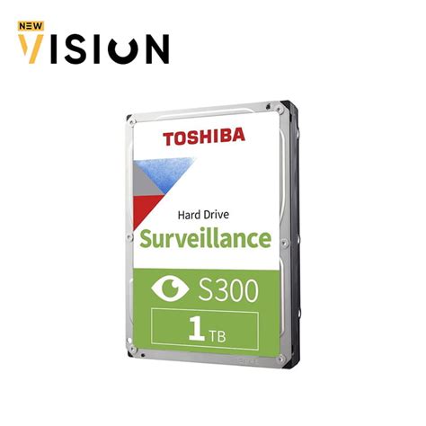 Toshiba S300 Surveillance 1TB Hard Drive HDWV110UZSVA 5700RPM New