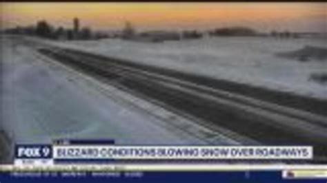 Minnesota road conditions amid blizzard-like conditions [8 a.m. update ...