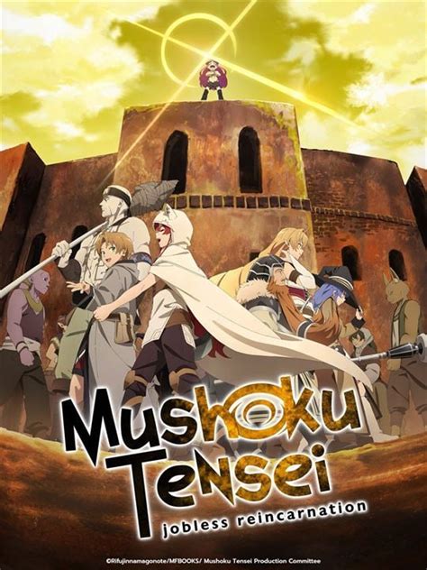 Poster Mushoku Tensei Jobless Reincarnation Saison Affiche Sur