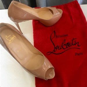 Christian Louboutin Shoes Christian Louboutin Prive Nude Patent