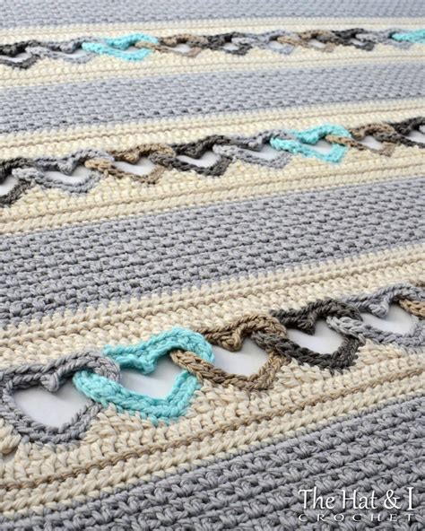 Crochet PATTERN With All My Heart Crochet Blanket Pattern Etsy