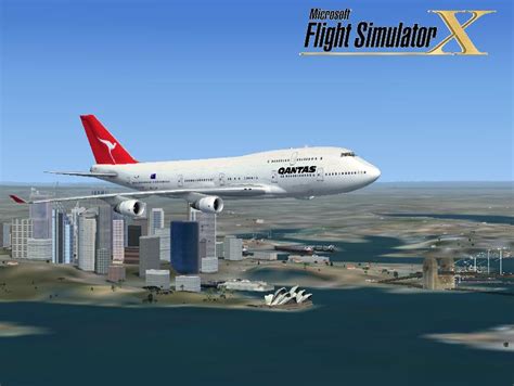 Fsx Boeing 747 400 Qantas Texture Flight Simulator X