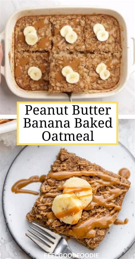 Banana Baked Oatmeal Vegan Easy Feelgoodfoodie Artofit