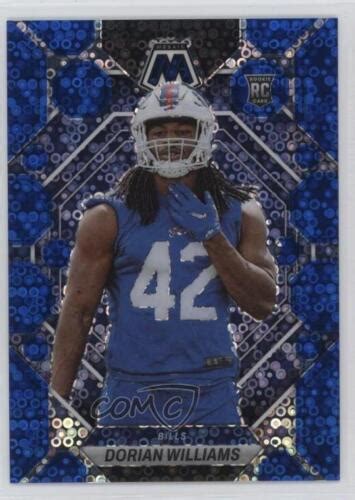 Panini Mosaic Rookies No Huddle Blue Prizm Dorian Williams