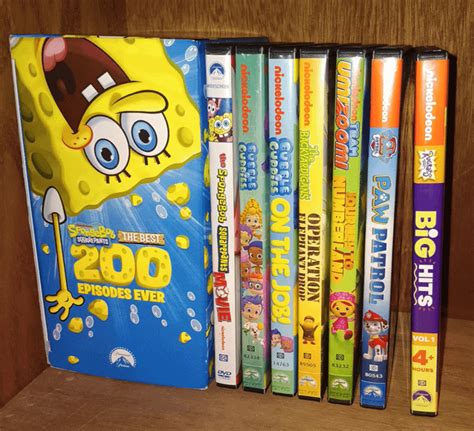 mini nickelodeon dvd collection rnickelodeon