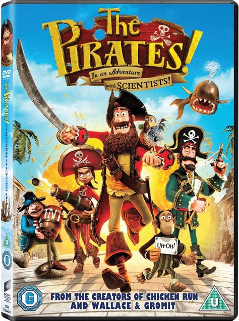 The Pirates In An Adventure With Scientists Dvd 2012 Uk