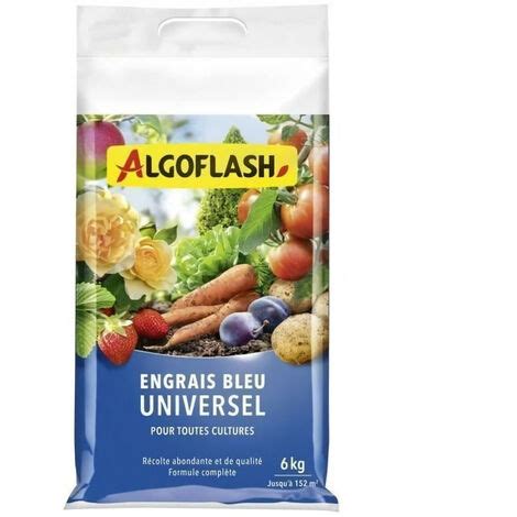 Engrais Bleu Universel ALGOFLASH NATURASOL 6 Kg