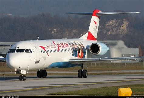 OE LVM Fokker 100 Austrian Arrows Karl Dittlbacher JetPhotos