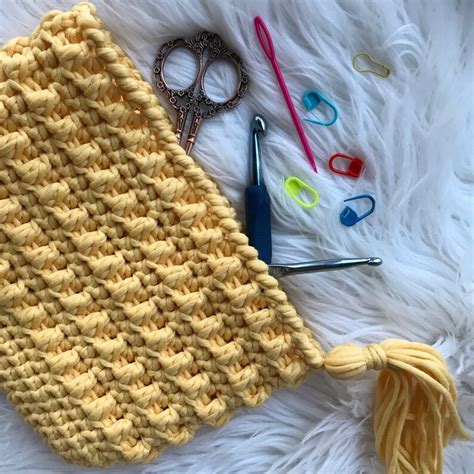 CROCHET Clutch Pattern Crochet Purse Crochet Wristlet | Etsy