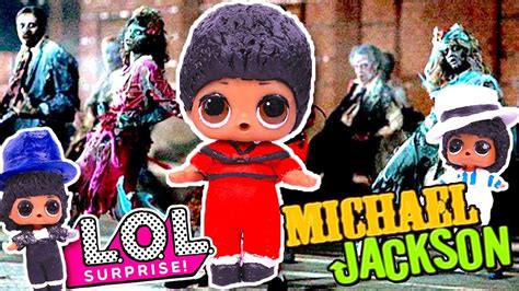 Michael Jackson Thriller Custom Lol Surprise Dolls Series 3 Toy