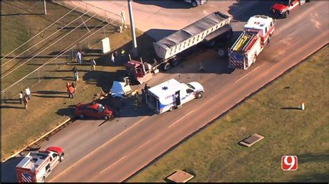 One Person Critical After Head On Crash Involving Semi In Se Okc