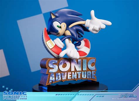 Sonic Adventure Estatua Pvc Sonic The Hedgehog Standard Edition Cm