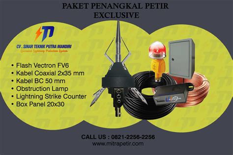 Surge Arrester Penangkal Petir Internal Mitra Petir