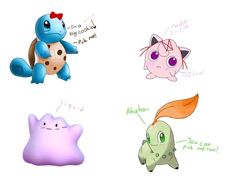 Main Pokemon Characters Names Cartoon