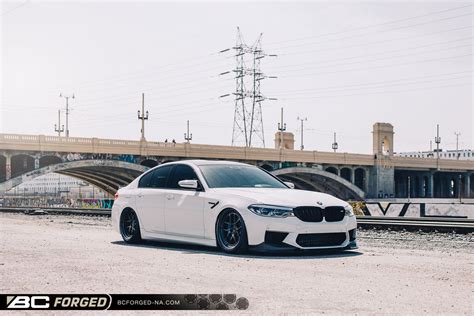 Bmw M F White Bc Forged Mle Wheel Front