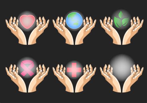 Healing Hands Icon Set 183294 Vector Art at Vecteezy