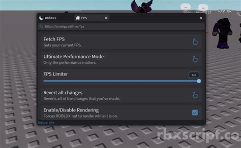 Universal Fps Booster Fps Unlocker Scripts Rbxscript Hot Sex Picture