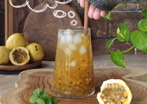 Intip Resep Minuman Segar Rasa Markisa Ada 10 Rekomendasi Sirup