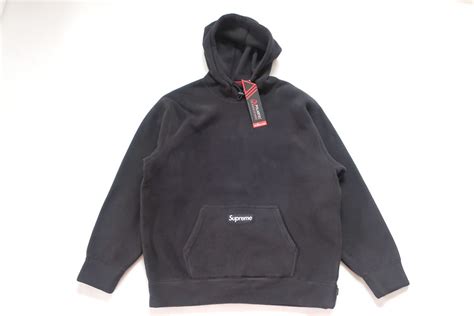 Yahooオークション Lsupreme Polartec Hooded Sweatshirt Blackシ