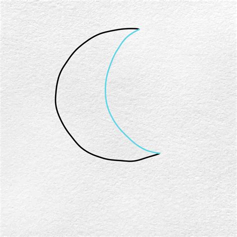 Draw Crescent Moon Helloartsy