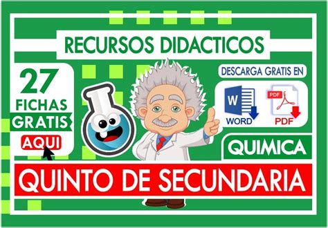 Qu Mica Ejercicios Para Quinto De Secundaria Recursos Did Cticos