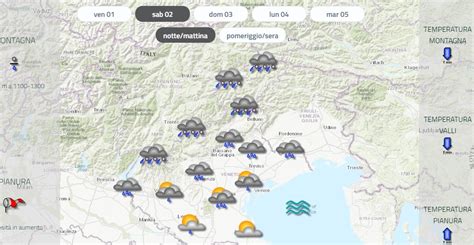 Meteo Previsioni Veneto E Fvg Ancora Maltempo Ma Con Un Giorno Di