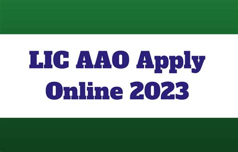 LIC AAO Apply Online 2023 Registration Ends On 31st January