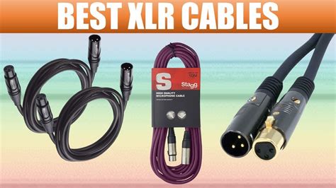 Best XLR Cables 2020 Top 5 XLR Cables Reviews YouTube