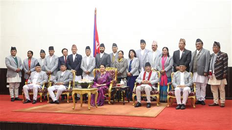 Prime Minister Dahal expands Cabinet; inducts 12 ministers, three state ...