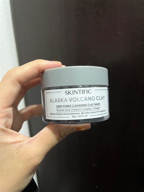 Skintific Alaska Volcano Clay Deep Pores Cleansing Clay Mask Beauty