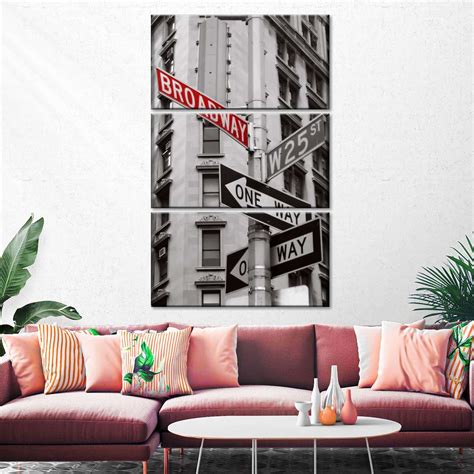 NY Broadway Sign Pop Wall Art: Canvas Prints, Art Prints & Framed Canvas