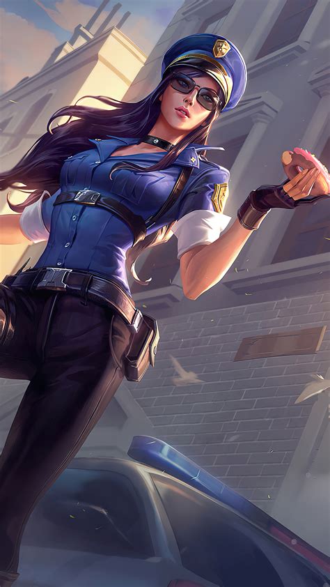 Officer Caitlyn Update Game 4k 8k 2781e Wallpaper Pc Desktop