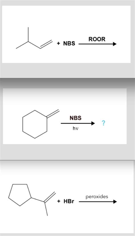 Solved NBS ROOR NBS Hv Peroxides Chegg