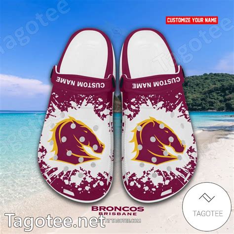 Brisbane Broncos Custom Crocs Clogs EmonShop Tagotee