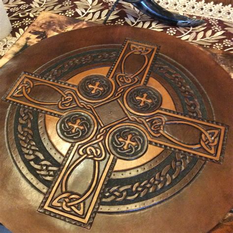 Scottish Targe Celtic Cross Made To Order 20 Etsy