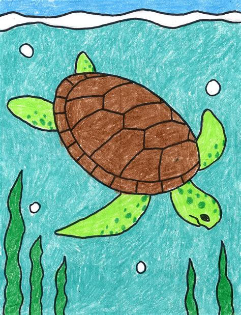 Sea Turtle Painting Easy Store | centralcountiesservices.org