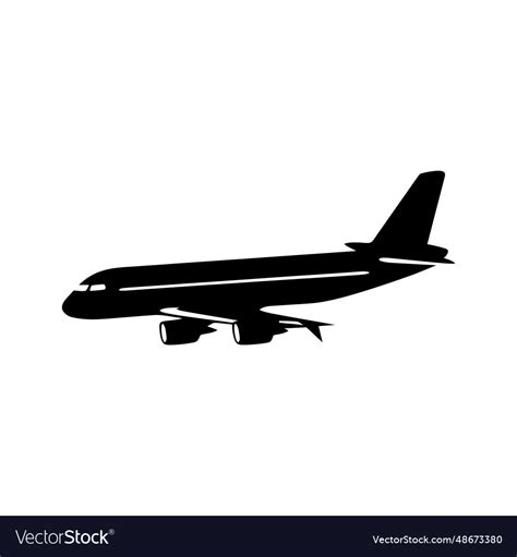 flight path icons pack royalty  vector image