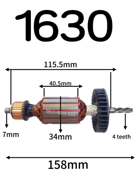 V V Armature Rotor Anchor Replacement For Lazada Ph