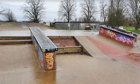 Radlands Plaza Skatepark In Northampton