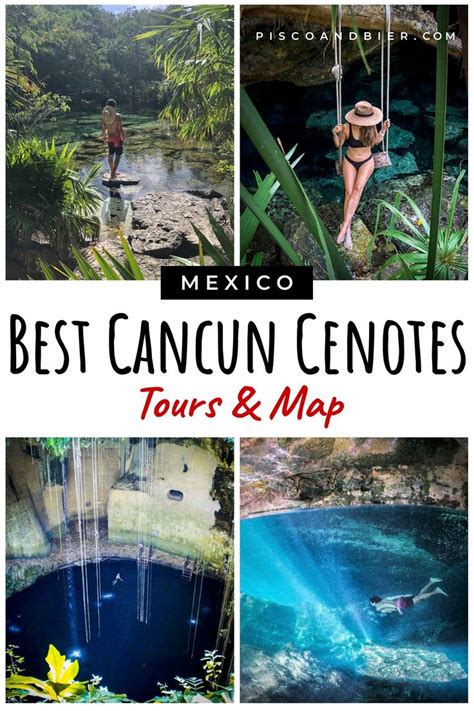 The Best Cancun Cenotes - Cancun Cenote Tours & Map | Cancun trip ...