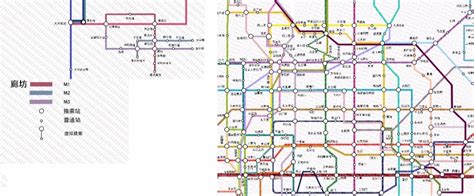 【轨道交通】2050京津保地铁线网规划图ver 2 哔哩哔哩