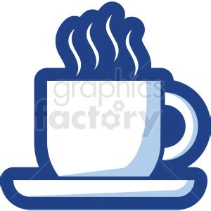 coffee cup vector icon no background clipart. Commercial use GIF, JPG, PNG, EPS, SVG, AI, PDF ...