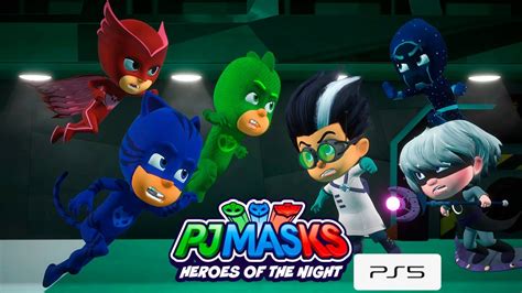 Pj Masks Heroes Of The Night Ps Upgrade Gameplay Youtube