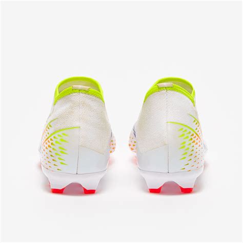 Adidas Predator Edge Mg Blanc Jaune Solaire Bleu Power Multi