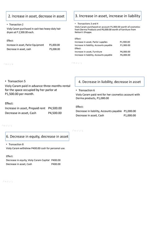 Accounting Equation Word Studocu