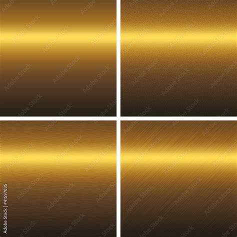 gold metal texture collection Stock Photo | Adobe Stock